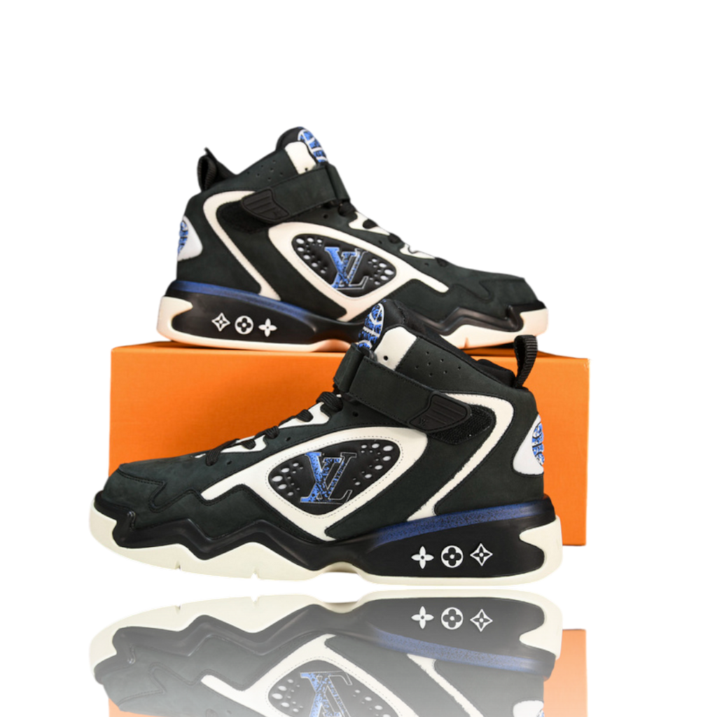 Louis Vuittоп Trainer 2 'Black White Blue'