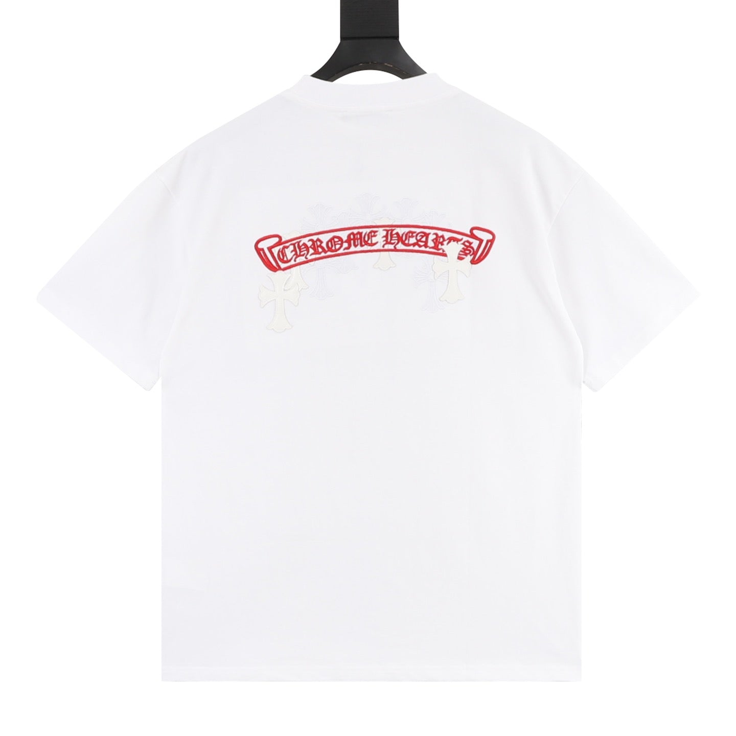 Chrome Hearts Cross-Pattern Embroidered T-Shirt