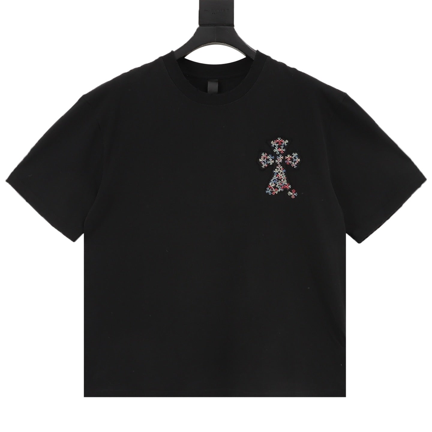 Chrome Hearts Colorful Cross-Stitch T-Shirt