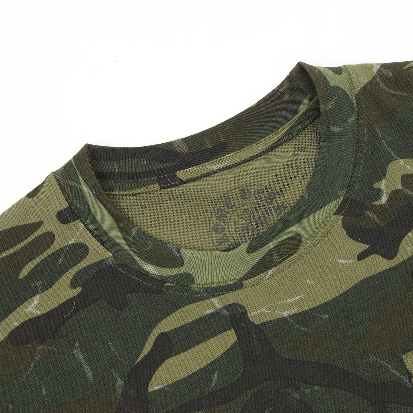Chrome Hearts Camouflage-Printed T-Shirt