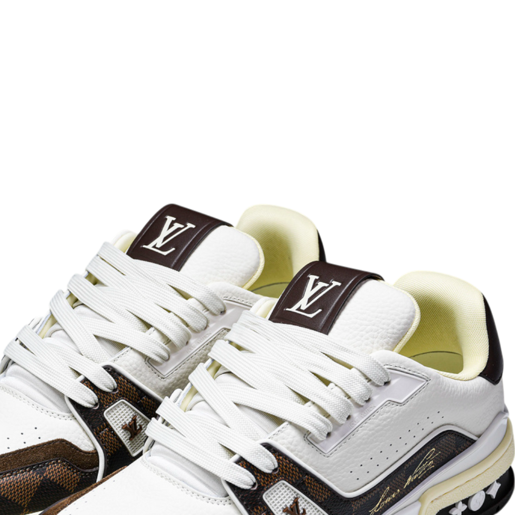 Louis Vuittоп Trainer Low By Tyler, The Creator 'White Mocha Damier'