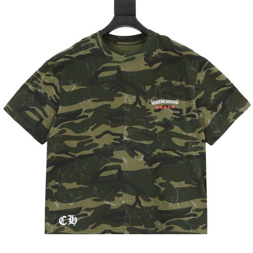 Chrome Hearts Camouflage-Printed T-Shirt