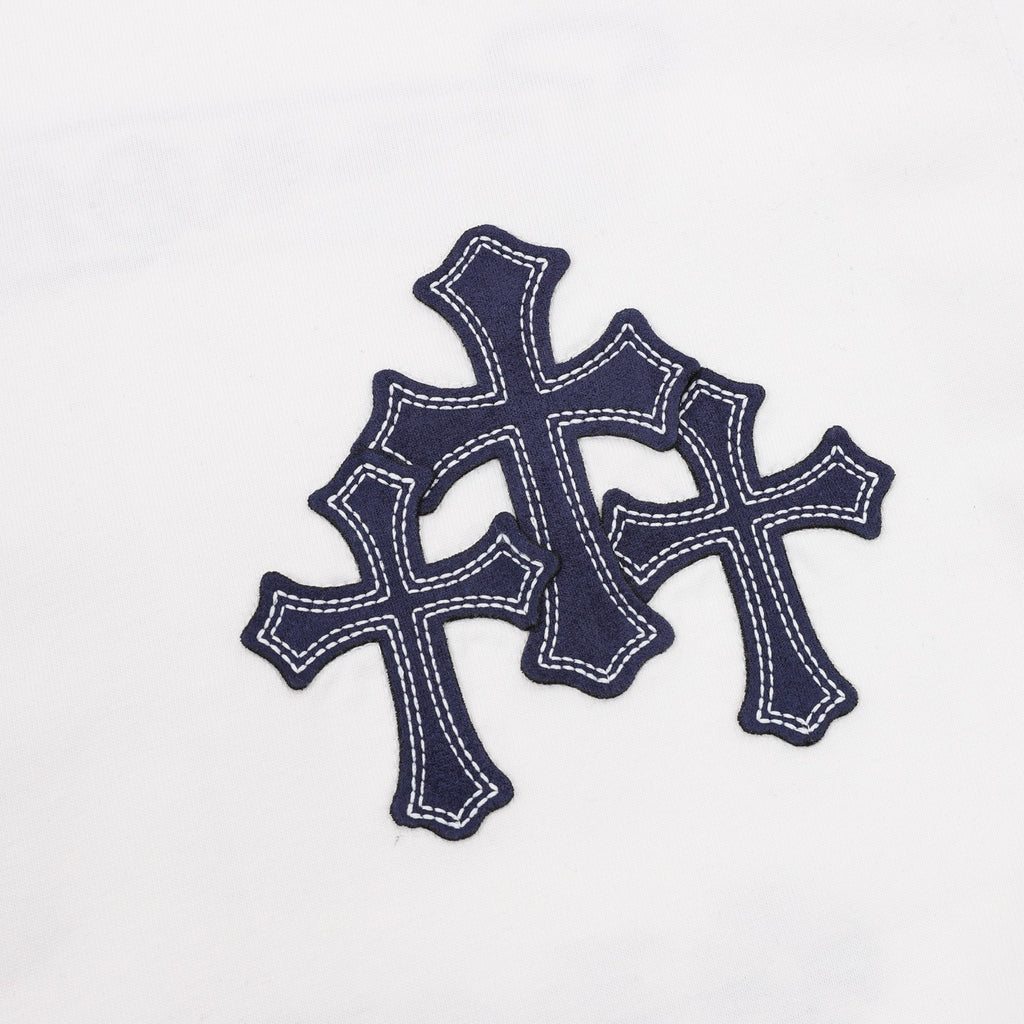Chrome Hearts Sanskrit Cross Print T-Shirt