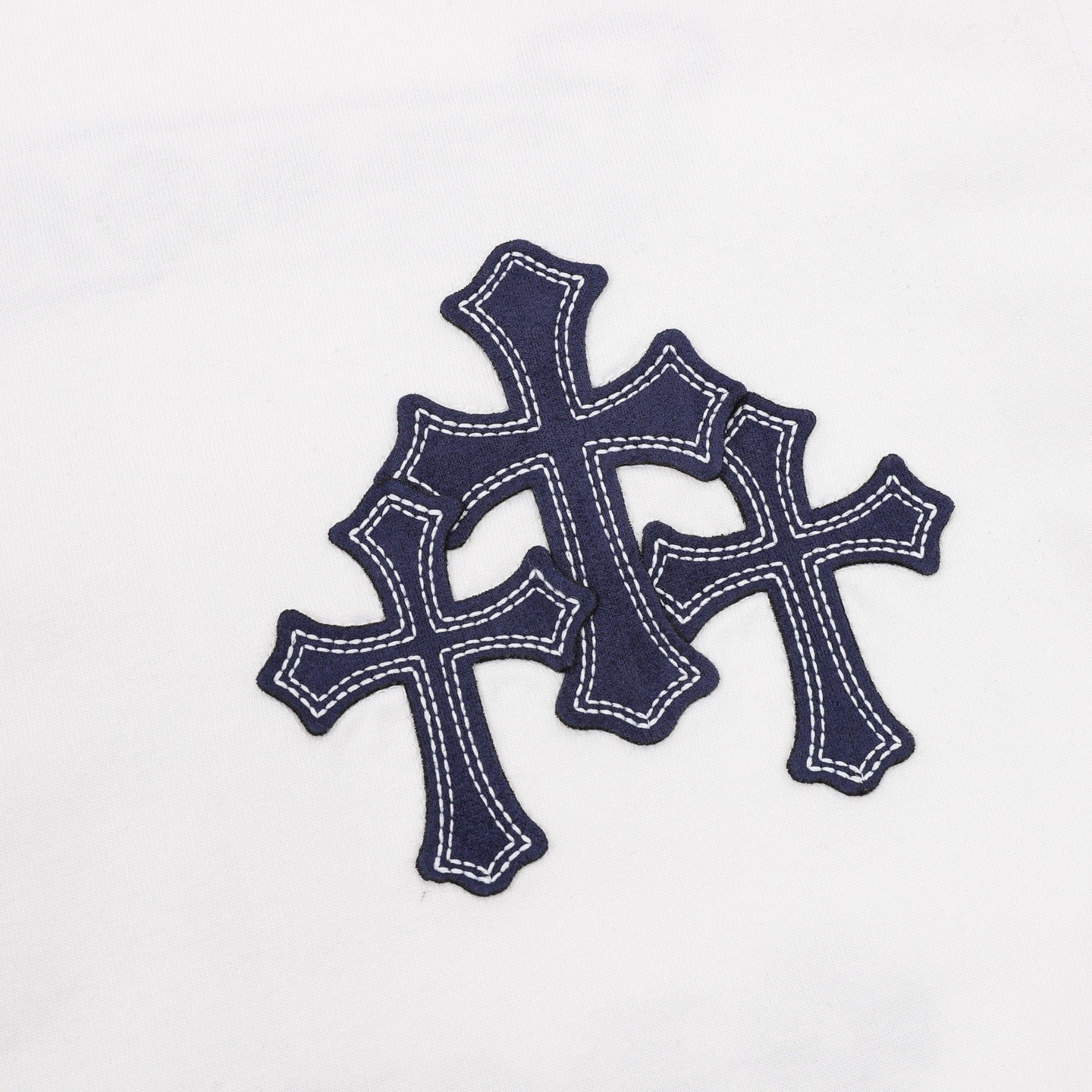 Chrome Hearts Sanskrit Cross Print T-Shirt