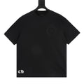 Chrome Hearts Front and Back Embroidered Crewneck T-Shirt