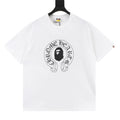 BAPE X Chrome Classic Letter Print T-Shirt