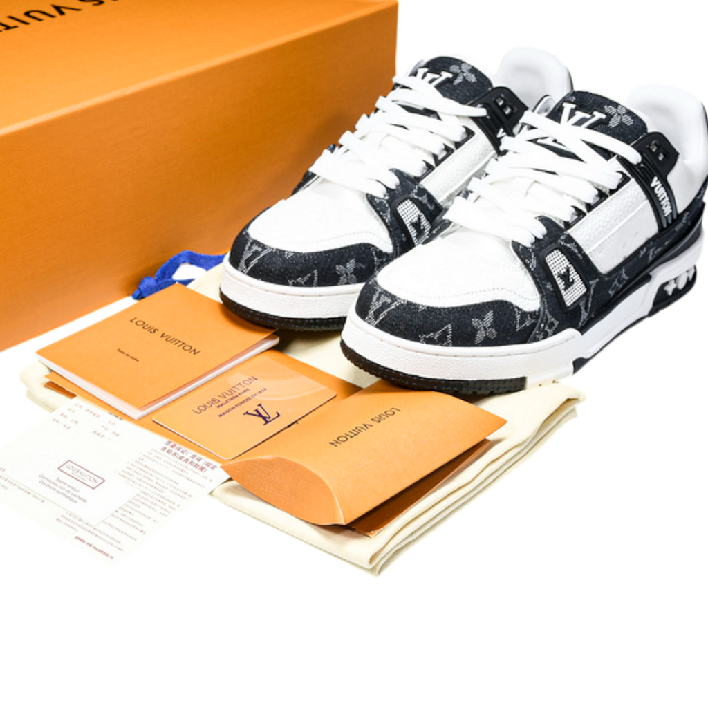 Louis Vuittоп Trainer Low 'White Black'