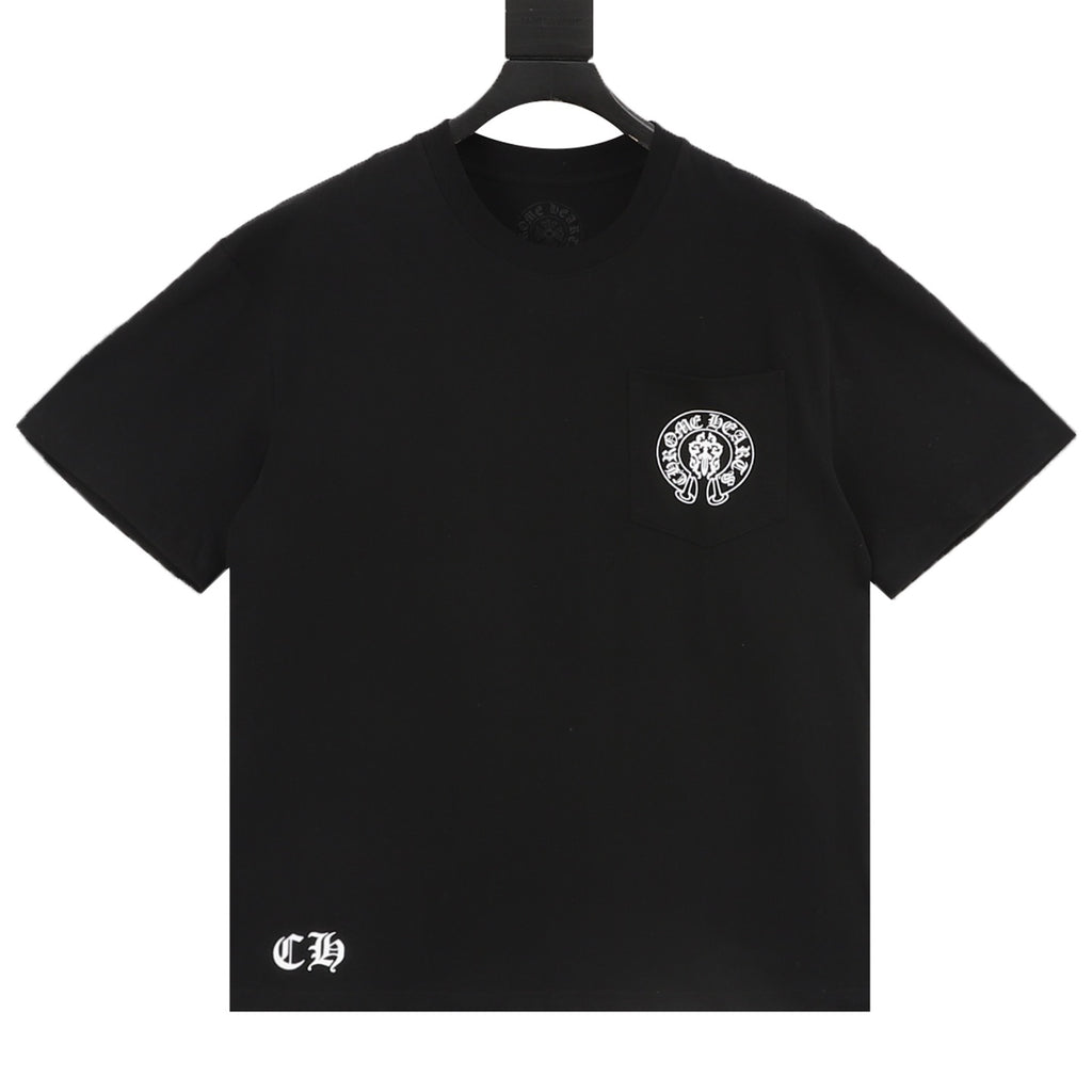 Chrome Hearts Pearl and Horse Shoe T-Shirt