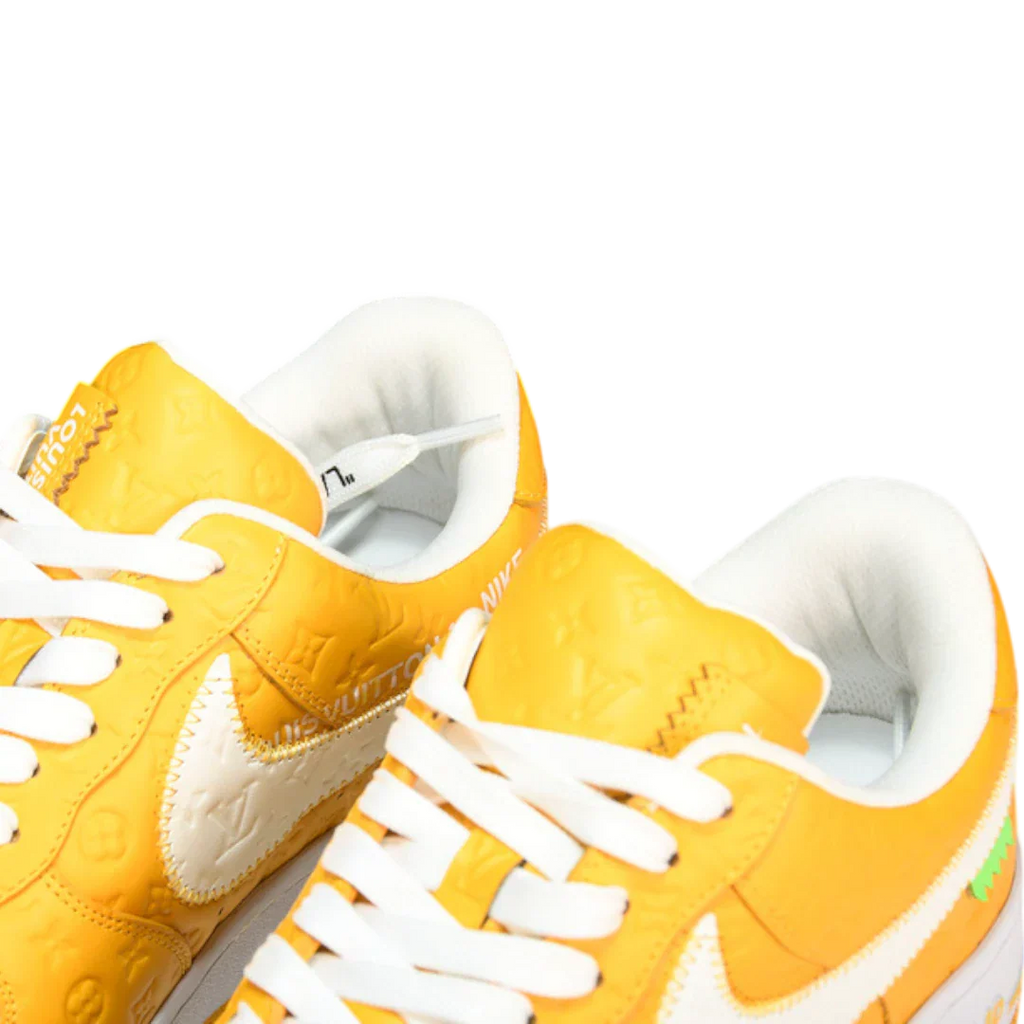Louis Vuittоп x AF1 By Virgil Abloh 'White Yellow'
