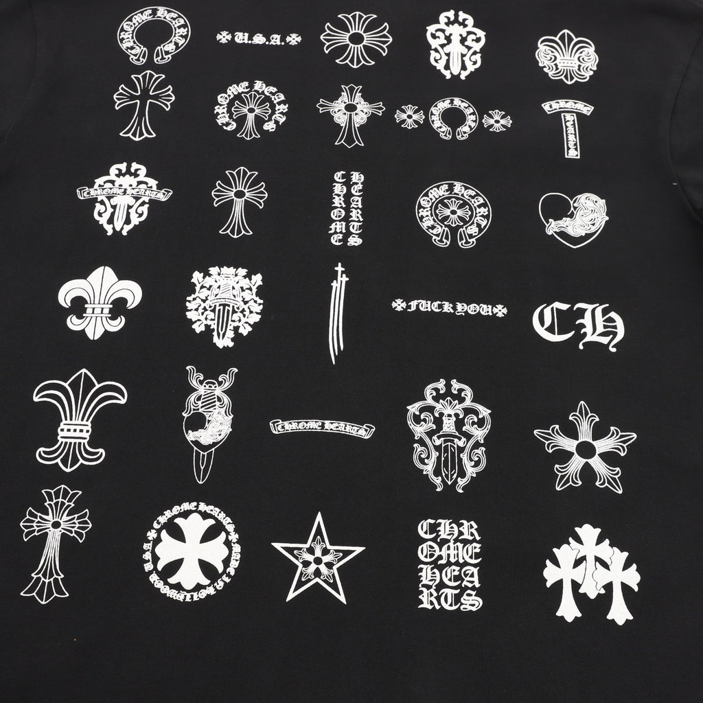 Chrome Hearts Multi-color printed T-shirt