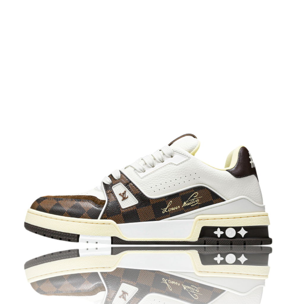 Louis Vuittоп Trainer Low By Tyler, The Creator 'White Mocha Damier'