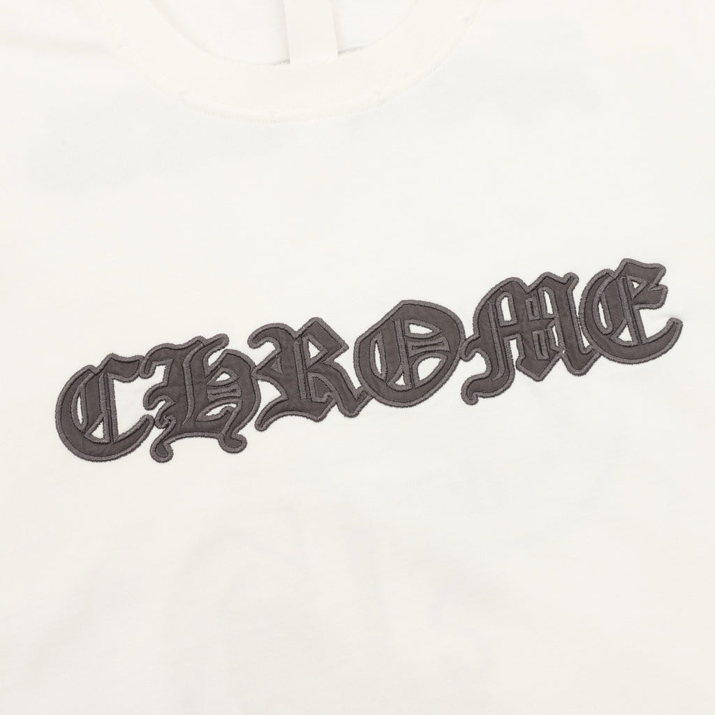 Chrome Hearts Sanskrit Appliqué Embroidered T-Shirt