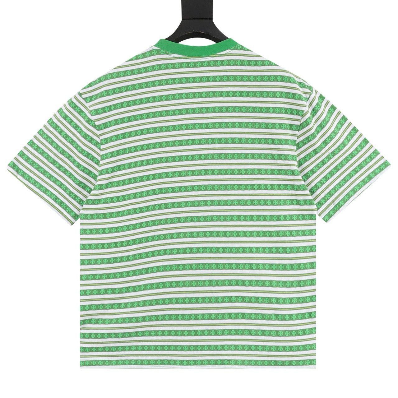 Chrome Hearts Cross-Striped T-Shirt