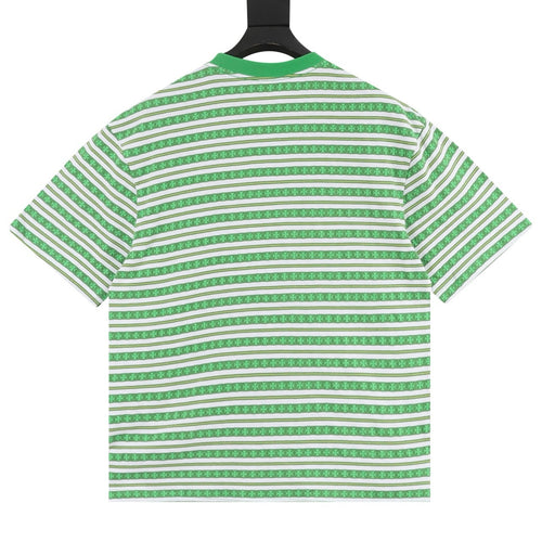 Chrome Hearts Cross-Striped T-Shirt