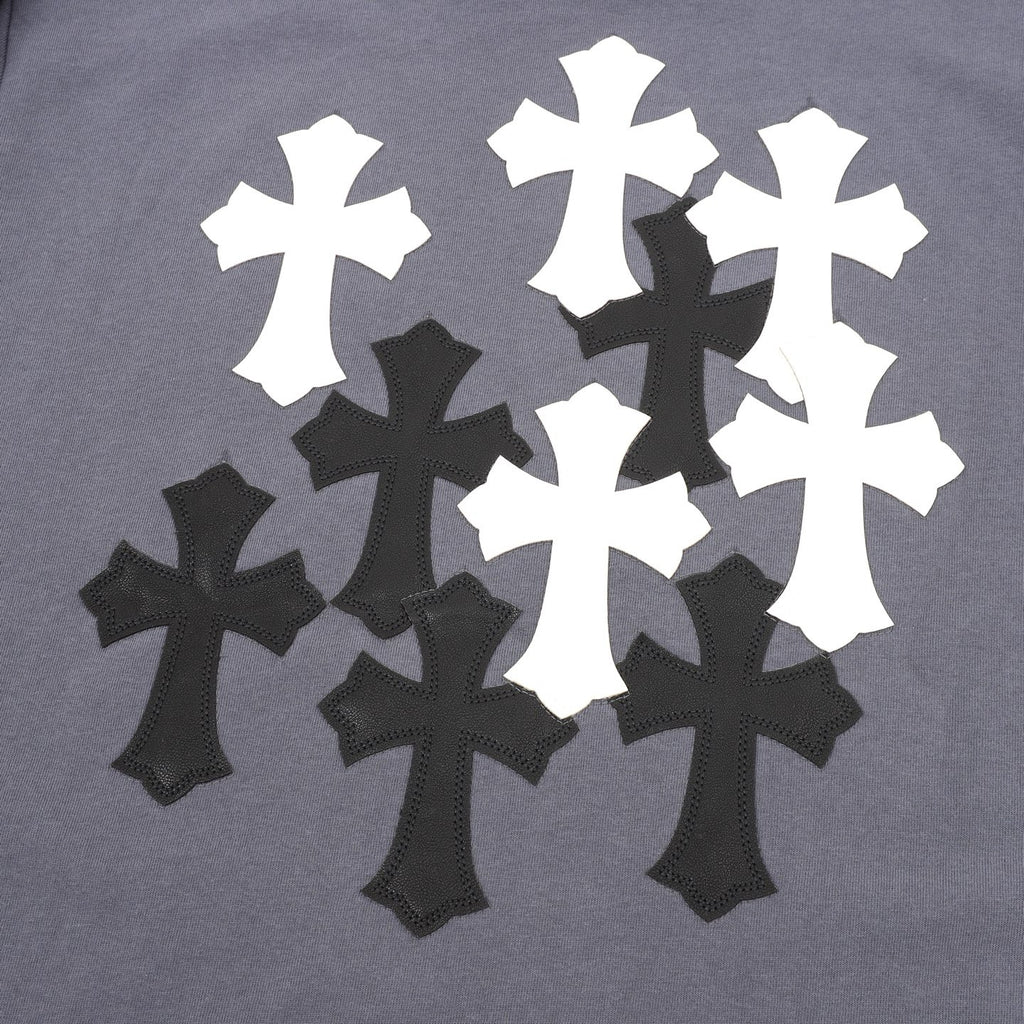 Chrome Hearts Sanskrit Cross Round-Neck T-Shirt