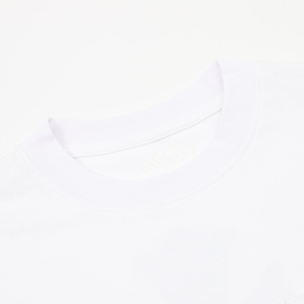 Chrome Hearts Blue Cross Print T-Shirt