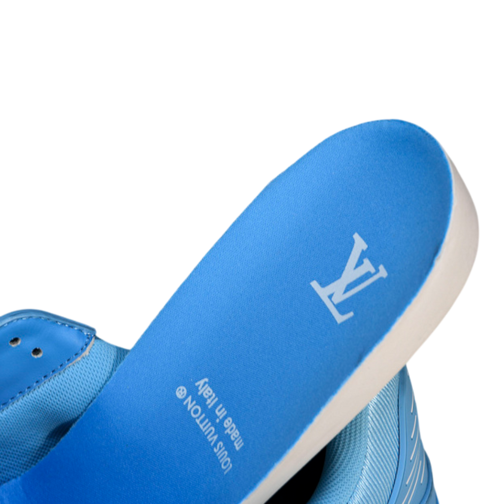 Louis Vuittоп Trainer Low 'Monogram Blue Embossed'