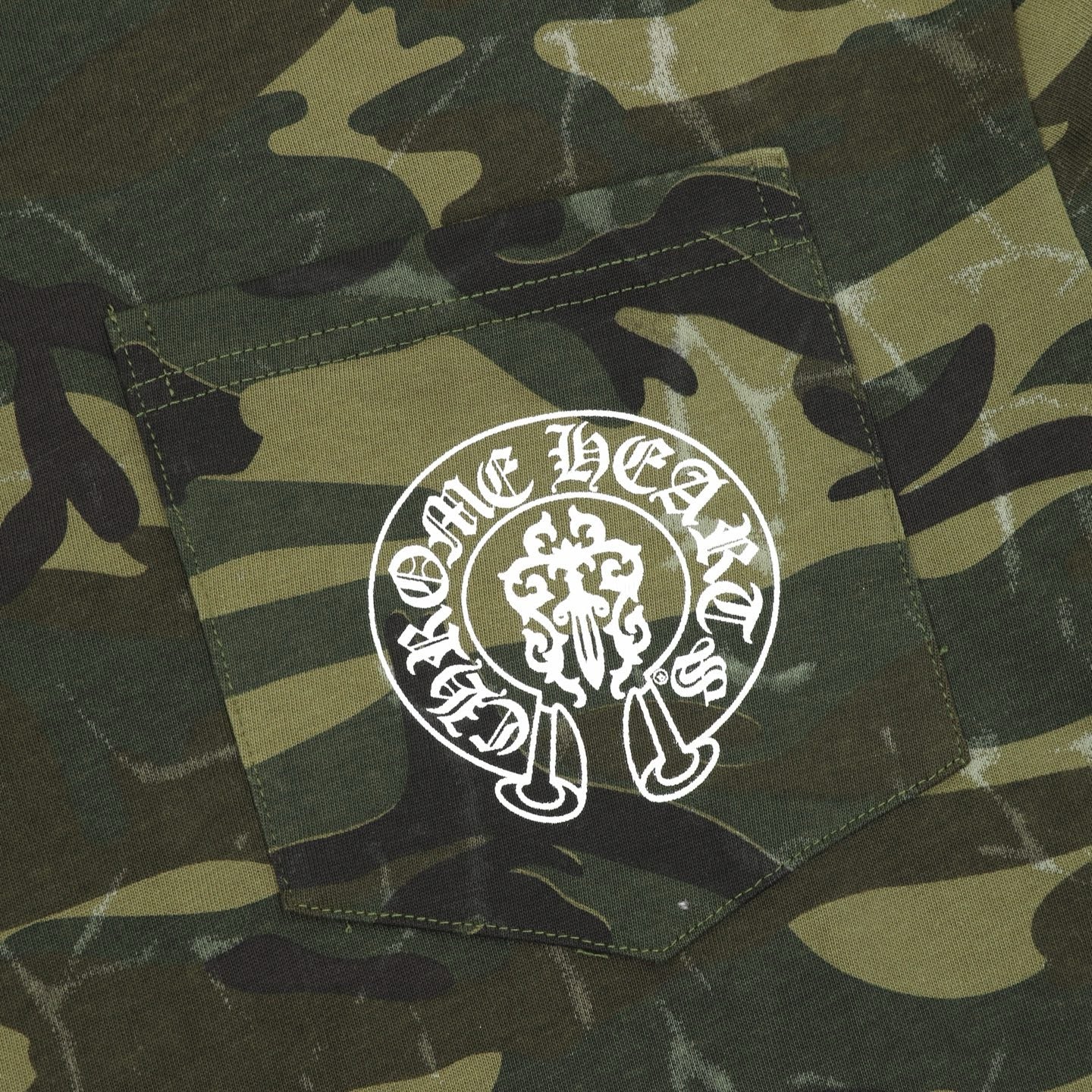 Chrome Hearts Camouflage-Printed T-Shirt
