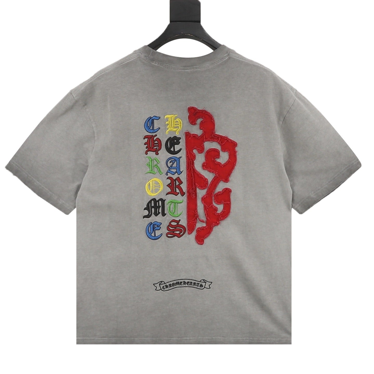 Chrome Hearts Appliqué Embroidered T-Shirt