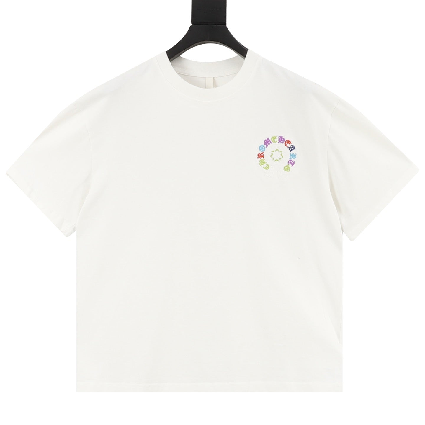 Chrome Hearts Colorful Horseshoe Appliqué T-Shirt