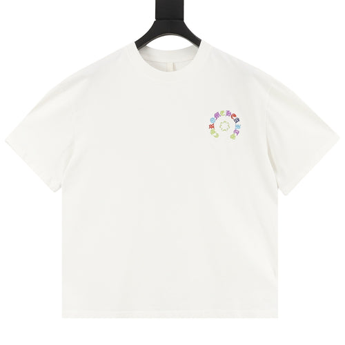 Chrome Hearts Colorful Horseshoe Appliqué T-Shirt