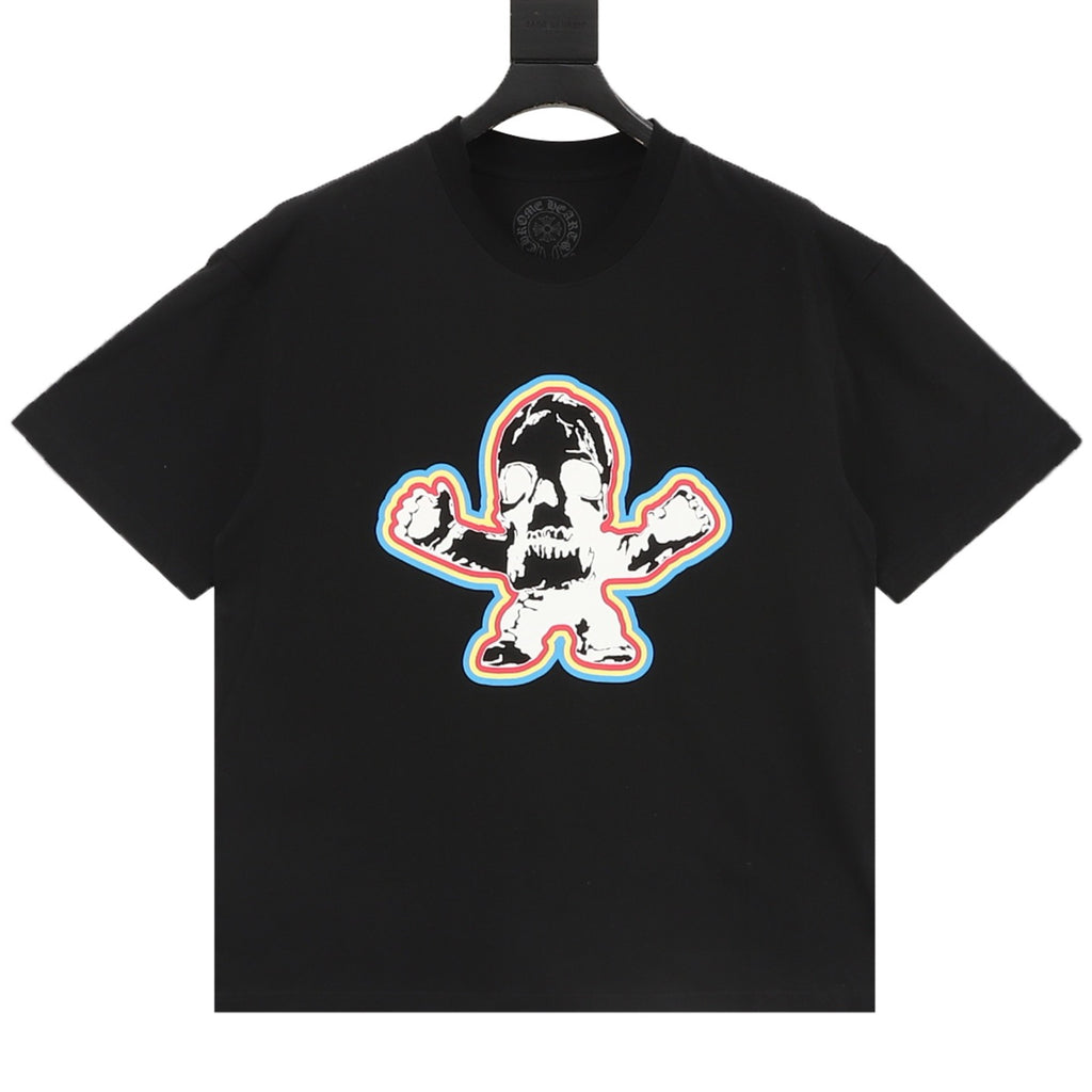 Chrome Hearts Colorful Skeleton T-Shirt