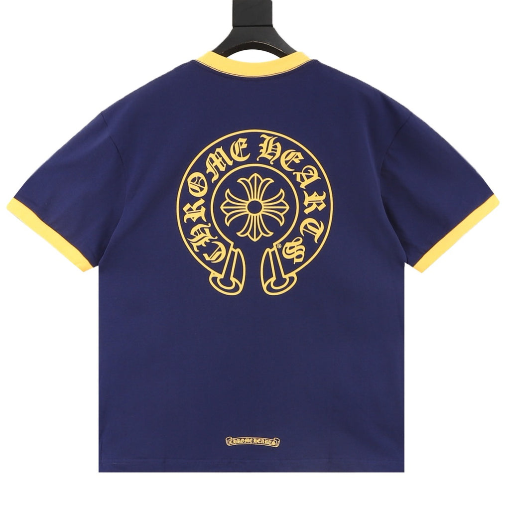 Chrome Hearts Color-blocked T-shirt