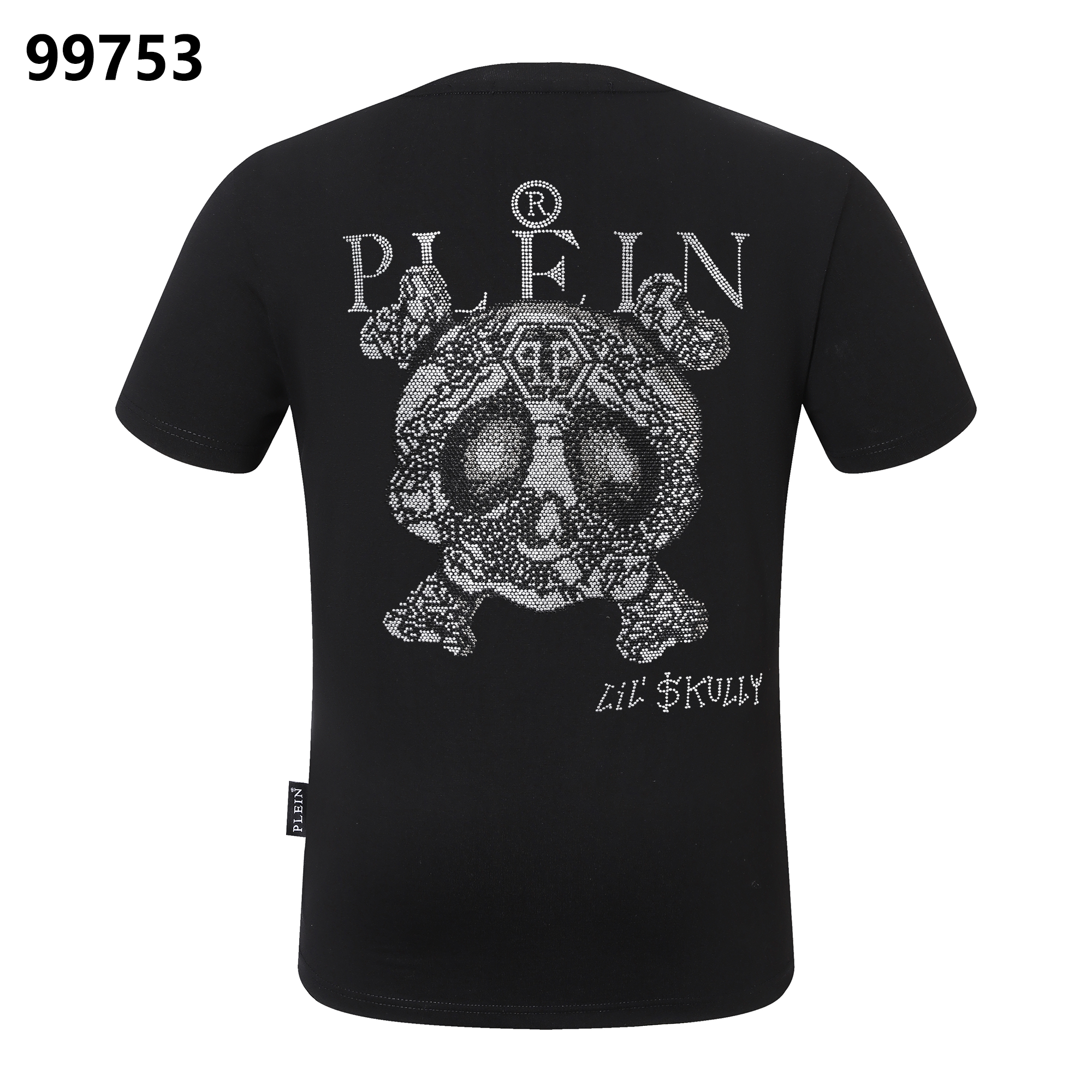 PHILIPP PLEIN Little Monster Rhinestone-Embellished Crew-Neck T-Shirt