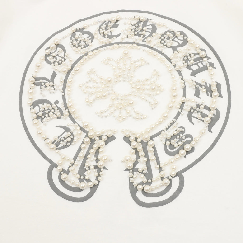 Chrome Hearts Pearl and Horse Shoe T-Shirt