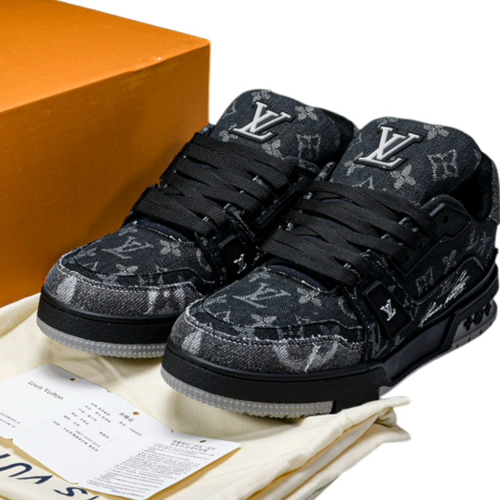 Louis Vuittоп Trainer Low 'Monogram Denim Black'