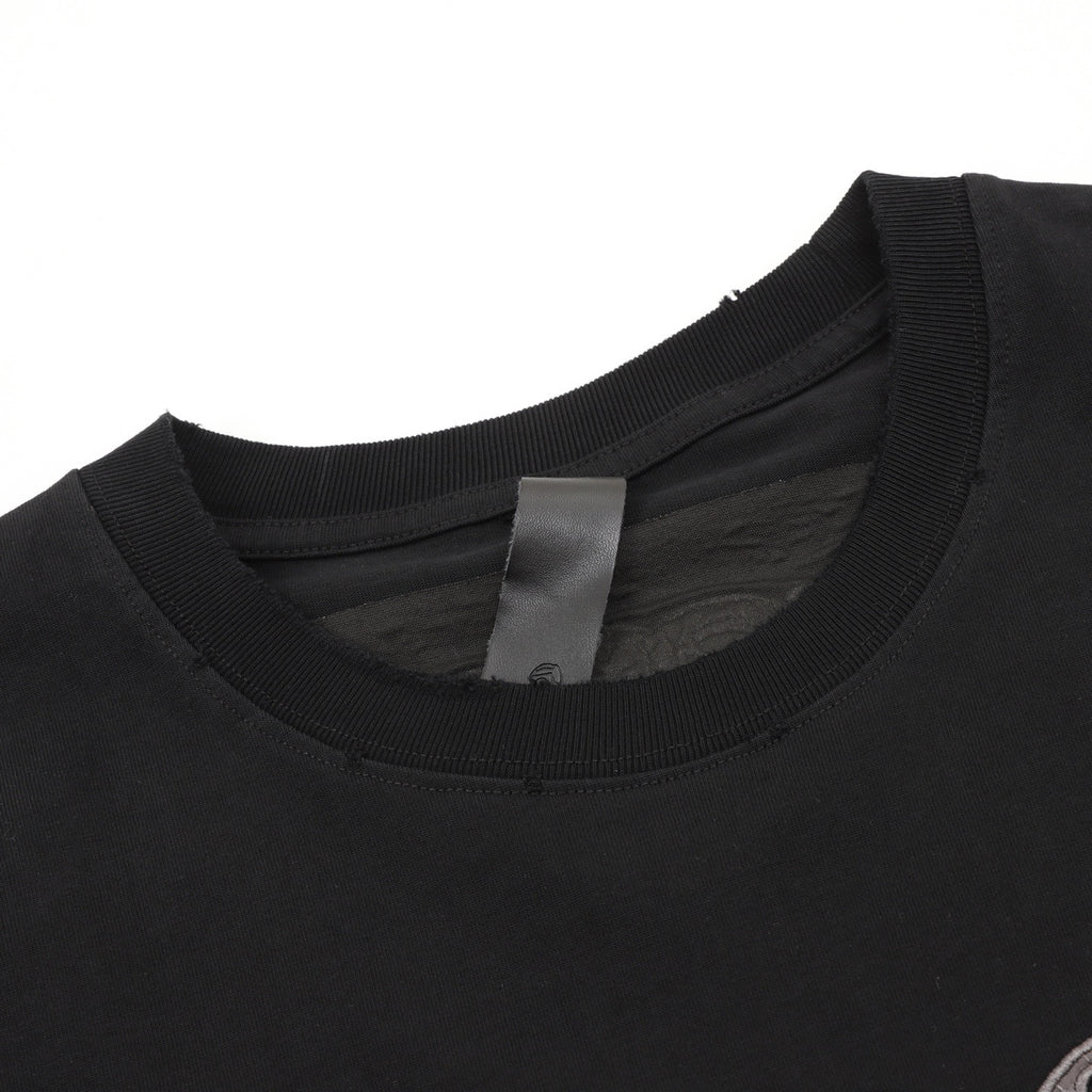 Chrome Hearts Sanskrit Appliqué Embroidered T-Shirt