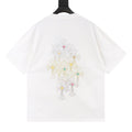 Chrome Hearts 26SS Logo Cross Rhinestone T-Shirt