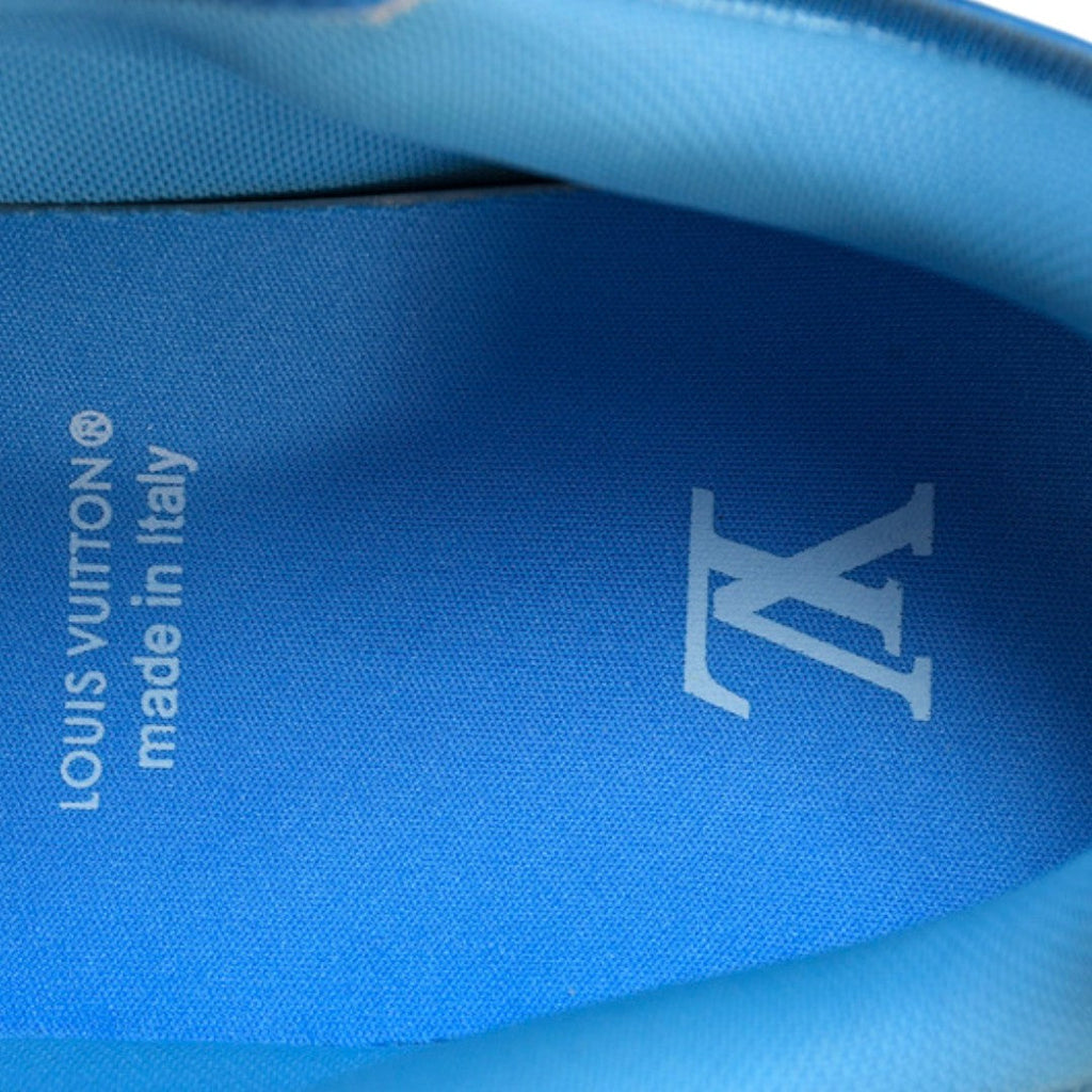 Louis Vuittоп Trainer Low 'Monogram Blue Embossed'
