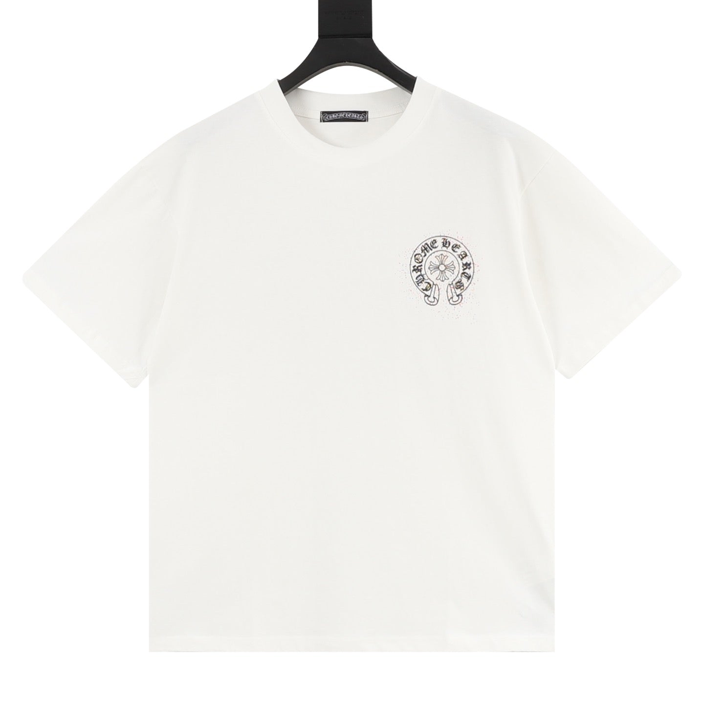 Camiseta Chrome Hearts Horse Hoof con tinta salpicada