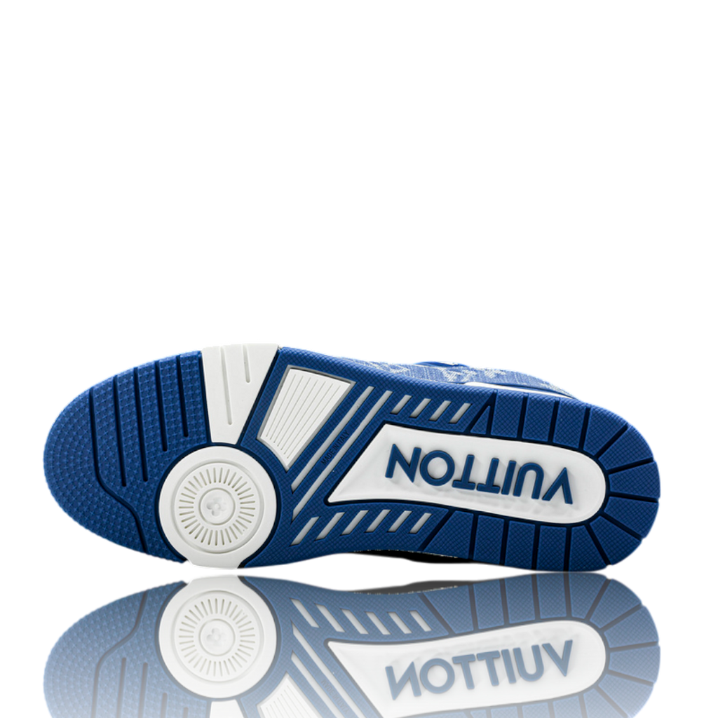 Louis Vuittоп Trainer Low 'Monogram Denim White Blue'