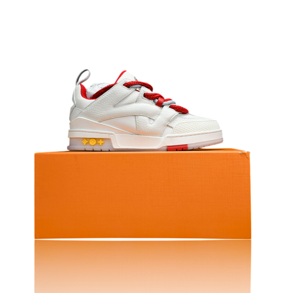Louis Vuittоп Skate Sneakers by KidSuper 'White Red'