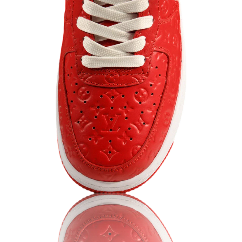 Louis Vuittоп x AF1 By Virgil Abloh 'White Red'