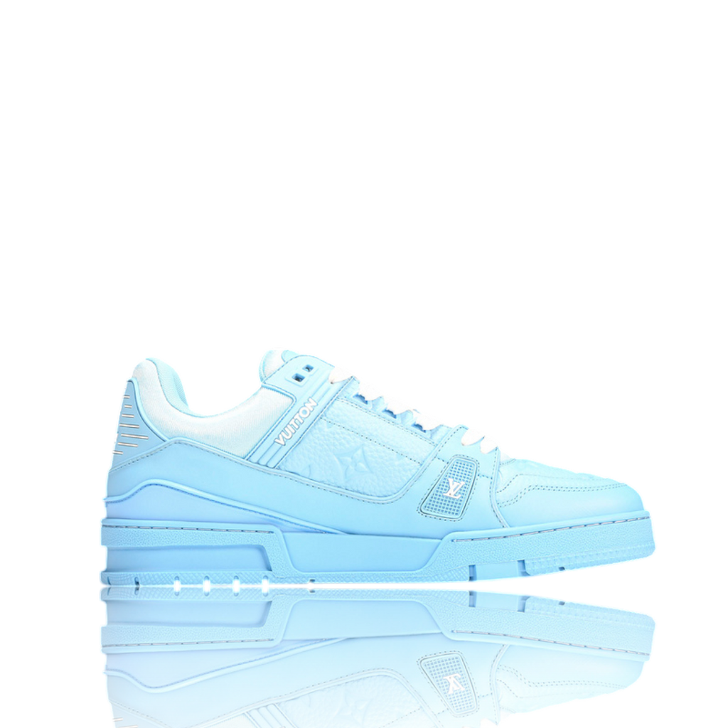 Louis Vuittоп Trainer Low 'Monogram Blue Embossed'