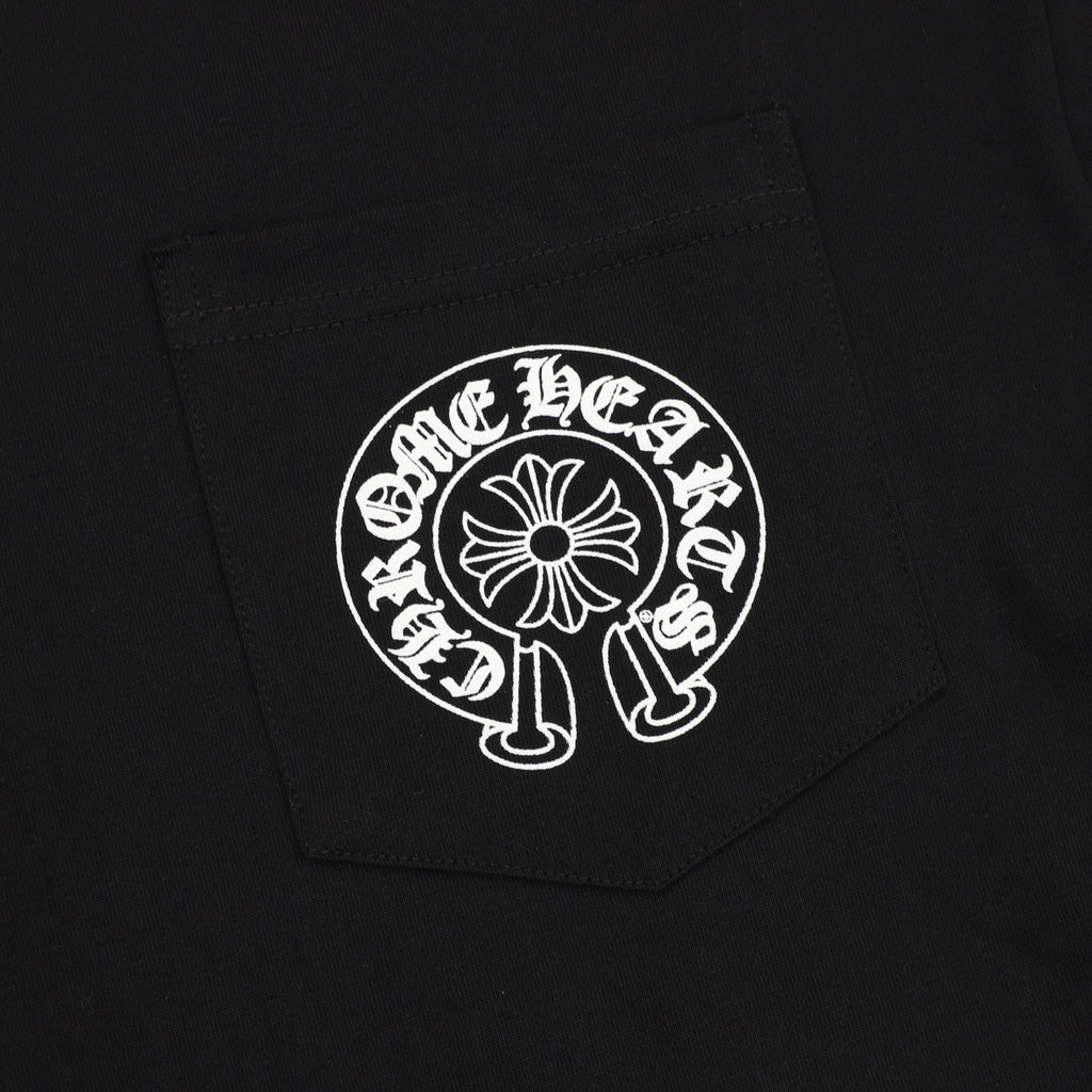 Chrome Hearts Limited Edition Horseshoe Cross Print T-Shirt