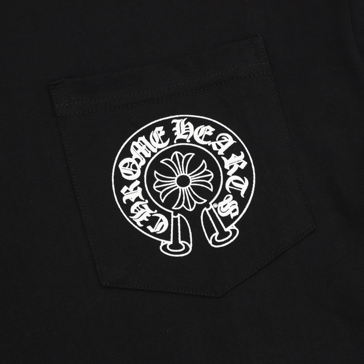 Chrome Hearts Limited Edition Horseshoe Cross Print T-Shirt