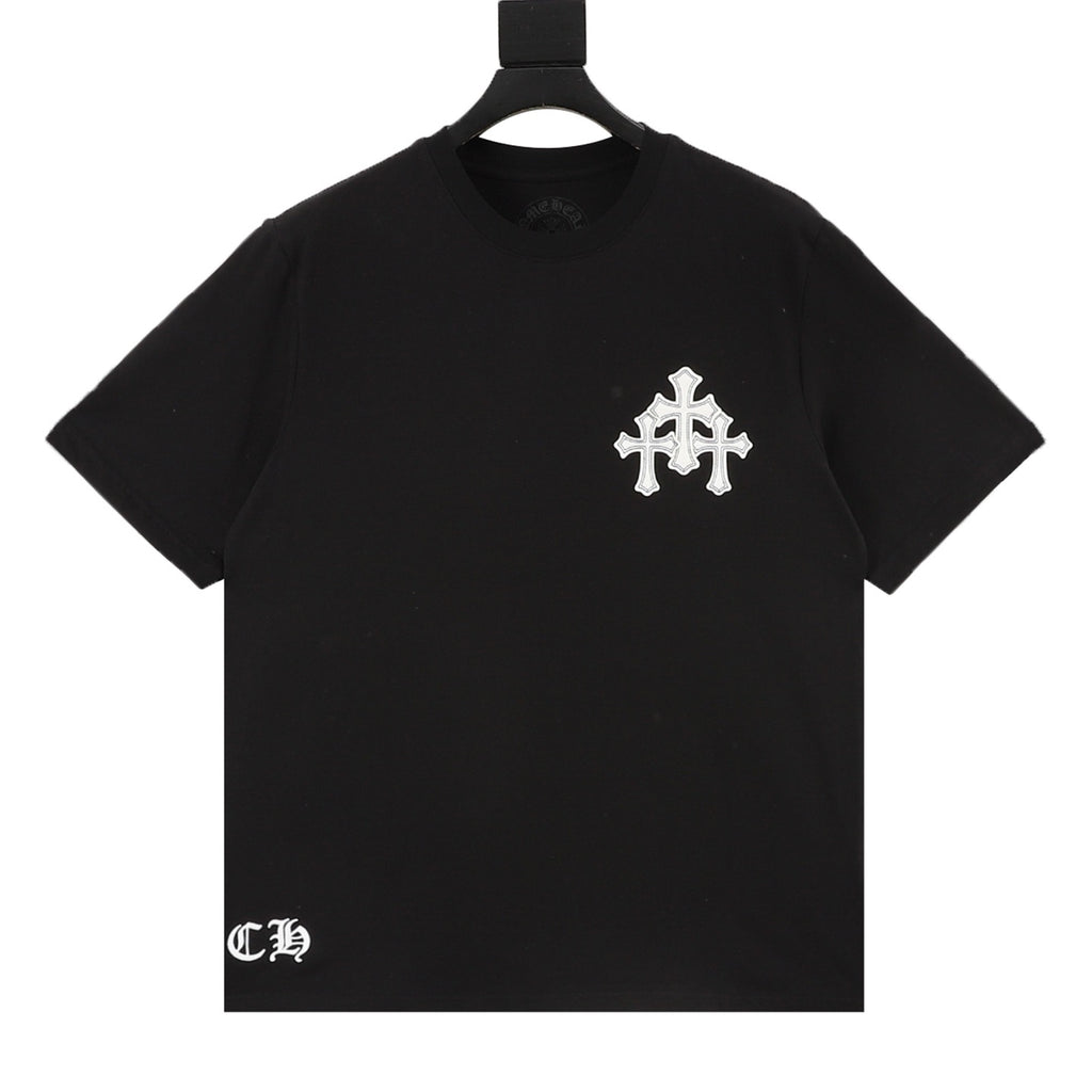 Chrome Hearts Sanskrit Cross Print T-Shirt