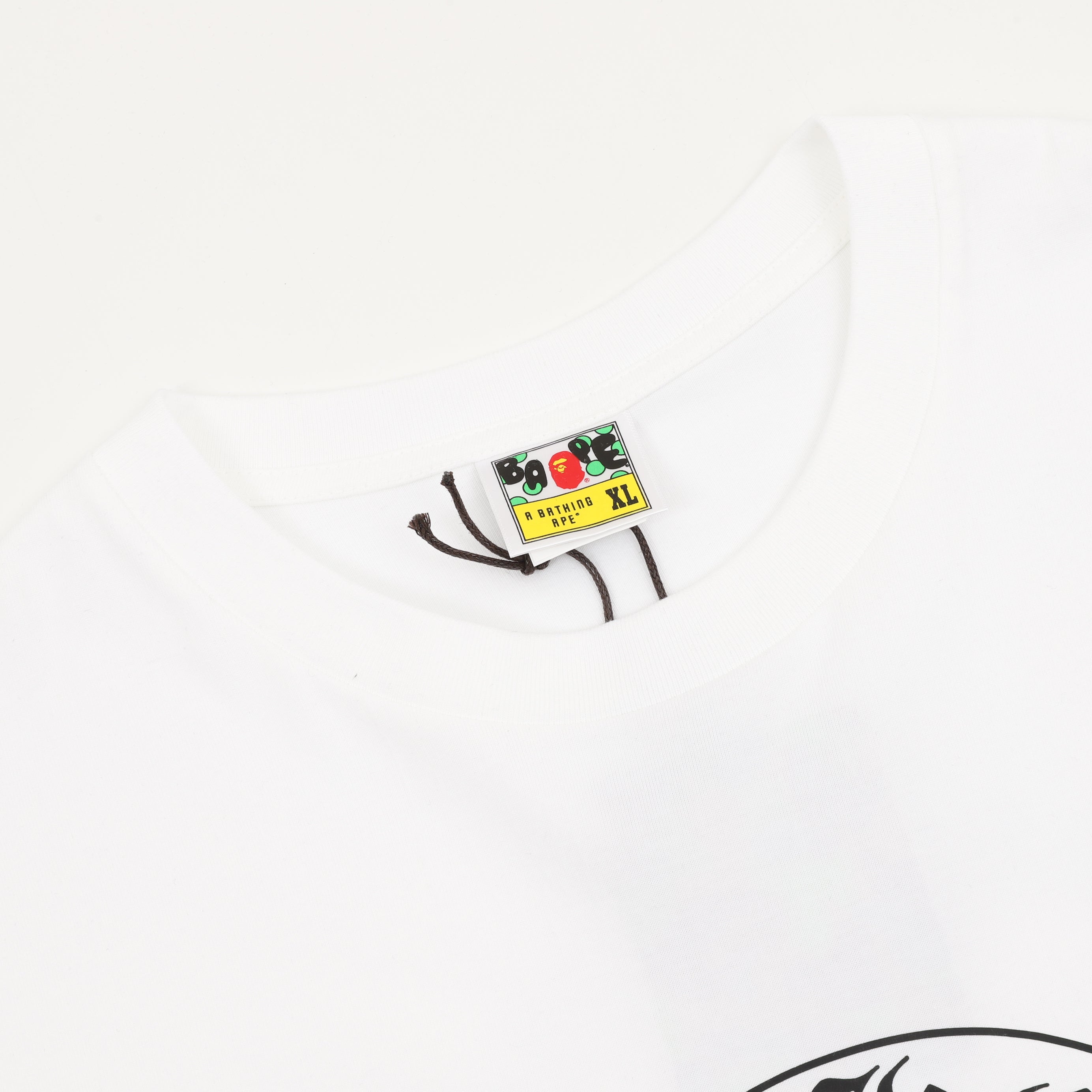BAPE X Chrome Classic Letter Print T-Shirt