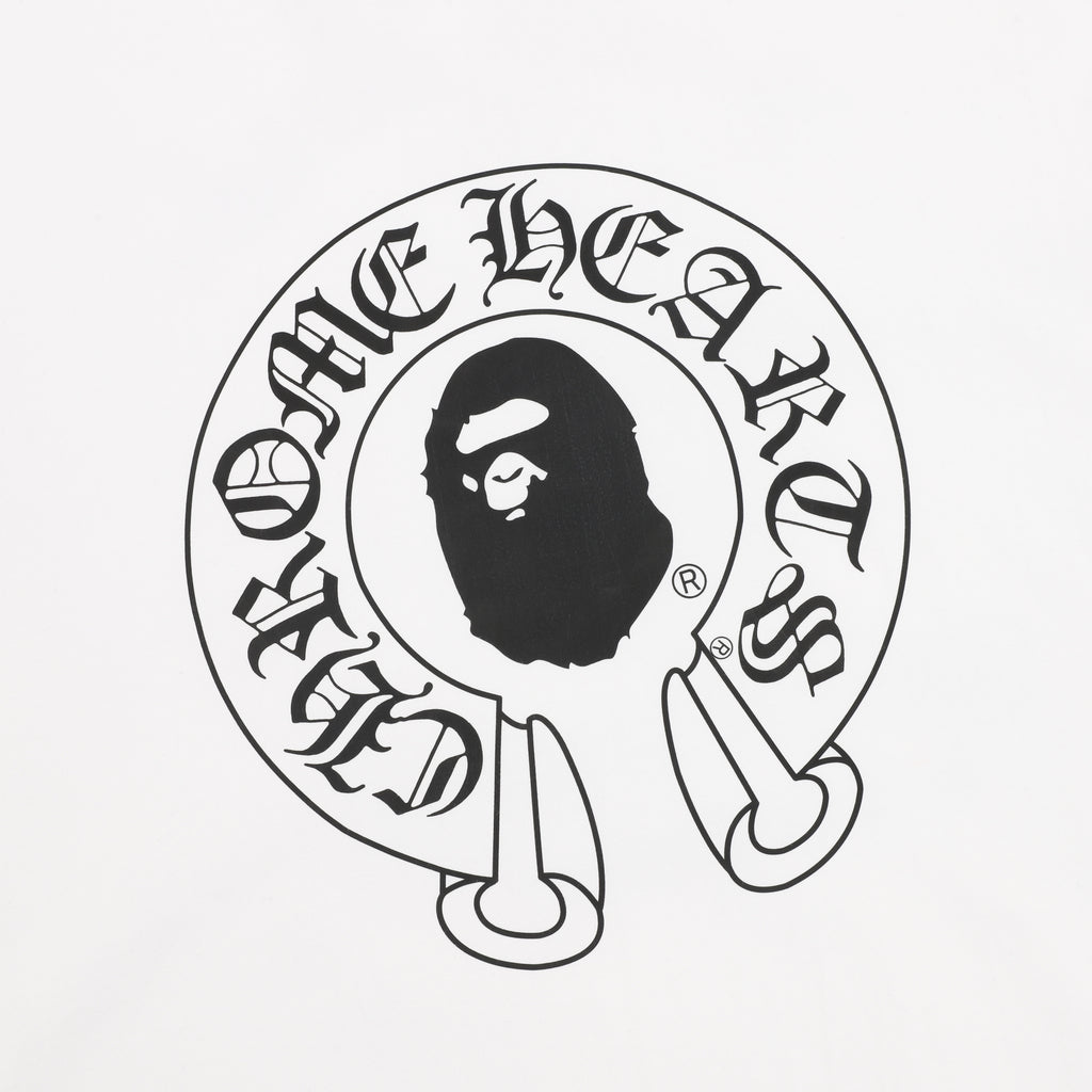 BAPE X Chrome Classic Letter Print T-Shirt