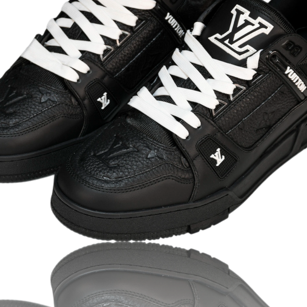 Louis Vuittоп Trainer Low 'Monogram Black Embossed'