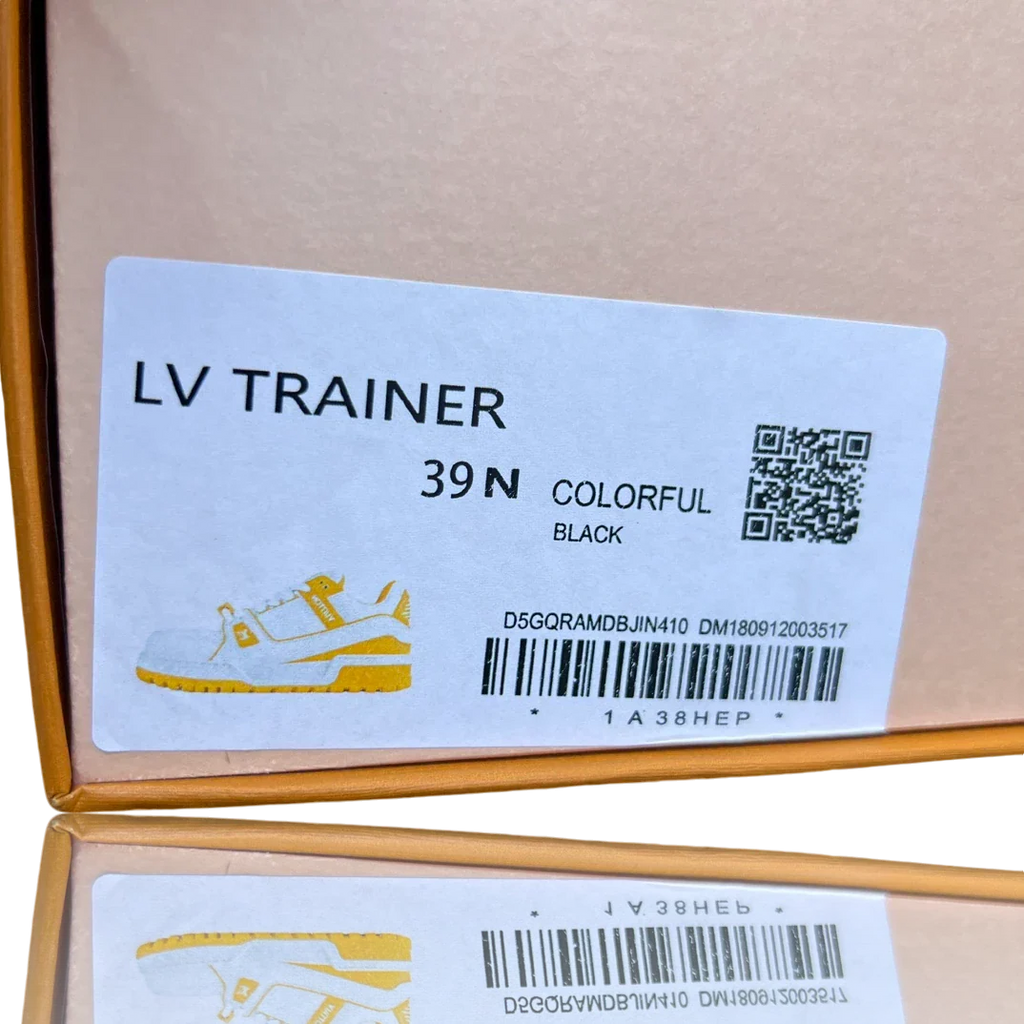 Louis Vuittоп Trainer Maxi 'White Yellow'
