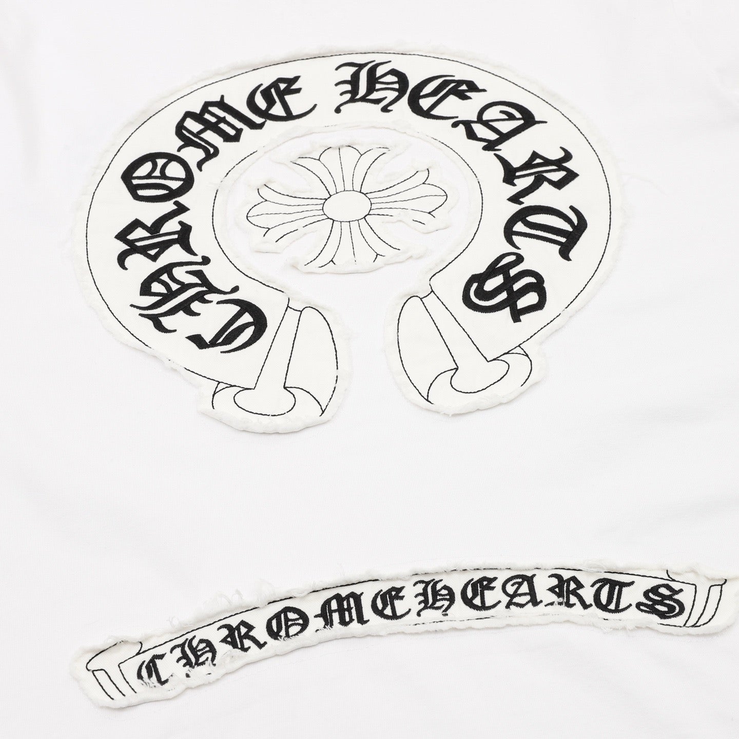 Chrome Hearts Sanskrit Cross Print T-Shirt