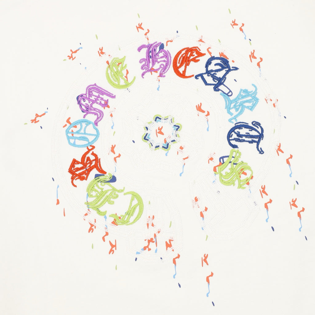 Chrome Hearts Colorful Horseshoe Appliqué T-Shirt