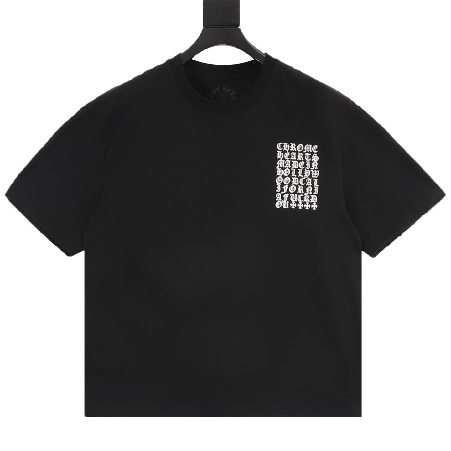 Camiseta Chrome Hearts con estampado multicolor