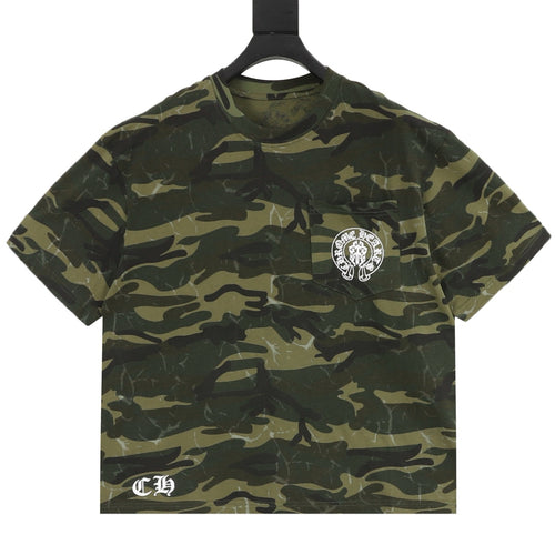 Chrome Hearts Camouflage-Printed T-Shirt