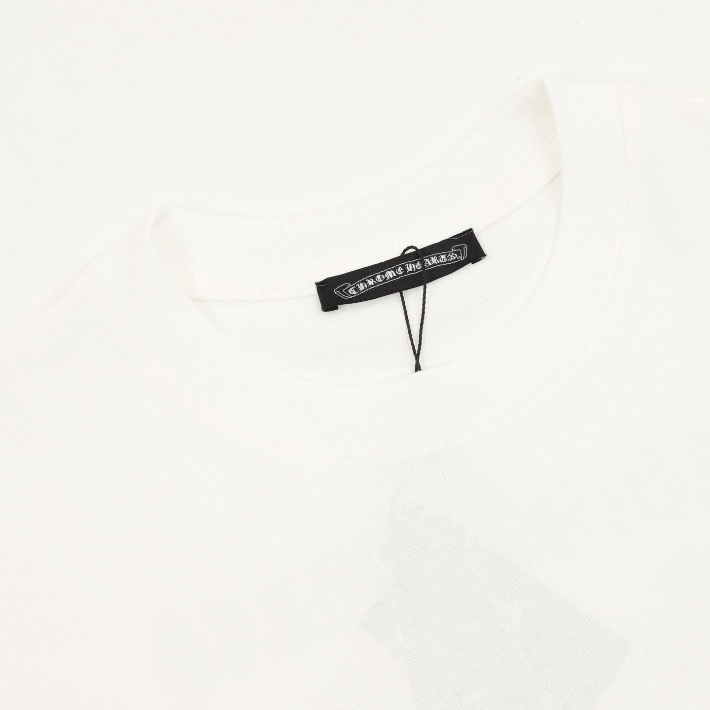 Chrome Hearts Black and Red Cross T-shirt
